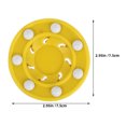 thumbnail image 2 of GARVALON Ice Hockey Puck 2Set for Street and Roller Skating Practice Yellow Color Professional Design, 2 of 8