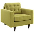 thumbnail image 1 of LexMod Empress Upholstered Armchair in Wheatgrass, 1 of 5