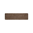 thumbnail image 2 of 7pcs Horizontal Striped Brushed Stair Mats, Household Step Mats, Absorbent Non Slip Sound Insulation Carpet, Polyester Material, Soft Touching, Wear Resistant, Easy To Clean, 2 of 8