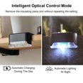 thumbnail image 3 of Solar Lamp LED Solar Lamp Garden Light Path Light Outdoor Lighting Garden Lamp （Warm White） - Brown, 3 of 5