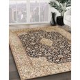 thumbnail image 2 of Ahgly Company Tapis d'Intérieur Rectangulaires Traditionnels en Médaillon Brun Rougeâtre, 3' x 5', 2 of 6
