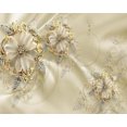 thumbnail image 2 of Papier Peint 3D Luxe Fleur Européenne Dorée SKU# WAL0135, 2 of 4