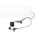 thumbnail image 2 of USB Electric Cloth Heater Electric Heated Pad 3 Levels Clothes Heating Pad, 2 of 8