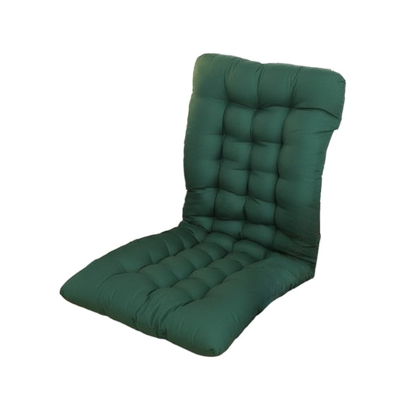 Chair Cushion, Rocking Chair Cushions Outdoor Waterproof, Replacement High Back Cushioned Seat Pad with Ties for Indoor Patio Porch Garden