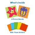 thumbnail image 4 of Skillmatics Art Activity - Fun with Foam Underwater Animals No Mess Felt Sticker Art for Kids Craft Kits DIY Activity Gifts for Boys & Girls Ages 3 4 5 6 7 Travel Toys, 4 of 4