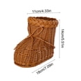 thumbnail image 3 of CaiYueKe Woven Storage Basket Plastic Organizer for Kitchen Counter Tabletop Decor, Multipurpose Fruit and Snack Container, Home Decor Storage Bin for Living Room Bedroom Bathroom Office Organization, 3 of 9