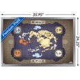 thumbnail image 2 of Avatar: The Last Airbender - Map Wall Poster, 22.375" x 34" Framed, 2 of 4