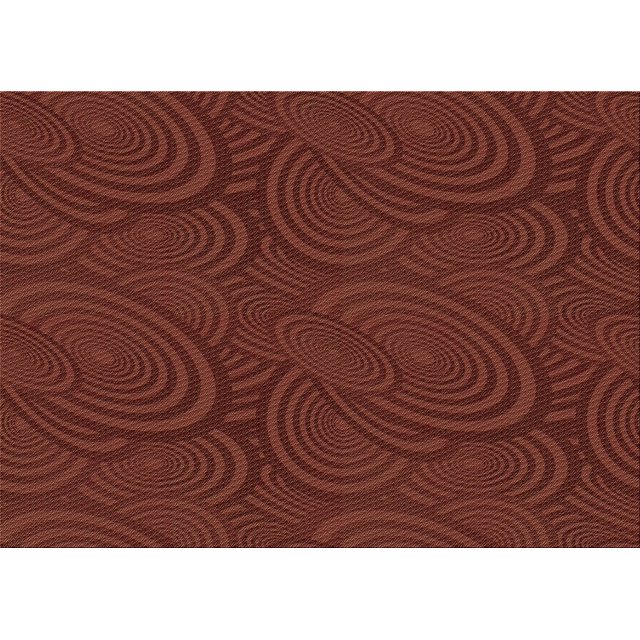 Ahgly Company Machine Washable Indoor Rectangle Transitional Mahogany Brown Area Rugs, 4' x 6'