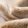 thumbnail image 5 of Bare Home Faux Fur Blanket - 47" x 60" - Ultra Soft Fleece - Throw, Variegated Caramel, 5 of 5
