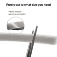 thumbnail image 4 of Soundproof Sealing Strip Weather Stripping Foam Tape, Self Adhesive Window Door Seal Weather Strips, 4 of 5