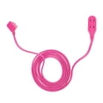 thumbnail image 1 of Globe Electric 9-ft Neon Pink Fabric Extension Cord, 1 of 6