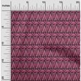 thumbnail image 1 of oneOone Silk Tabby Fabric Geometric & Floral Block Printed Fabric 1 Yard 42 Inch Wide, 1 of 4