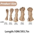 thumbnail image 3 of Diy Cat Tree with Sisal Rope, 12Mm*10M, Friendly Sisal Rope for Repair and Replacement of Scratching Posts with Jute for Crafting and Home Decor, 3 of 9