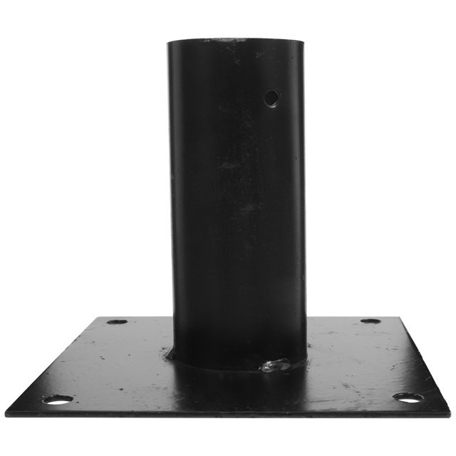 1 Set Heavy Duty Metal Post Bracket Fence Post Support Wood Post Base Anchor Ground Spike For Secure Installation Post Base Bracket Deck Base For Wooden Mailbox