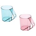 thumbnail image 3 of 2Pcs Household Washing Cups with Toothbrush Hole Creative Design Toothbrush Cups, 3 of 7