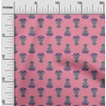 thumbnail image 1 of oneOone Cotton Flex Fabric Leaves & Floral Block Print Fabric BTY 40 Inch Wide, 1 of 4