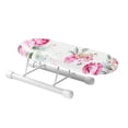 thumbnail image 2 of veasfak Small Tabletop Ironing Board Ironing Cuffs Neckline Foldable Legs for Apartments Colorful, 2 of 8