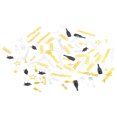 thumbnail image 1 of Graduation Party Confetti, Plastic Material Graduation Table Confetti High Gloss  For Gift Wrapping Black Gold Silver, 1 of 8