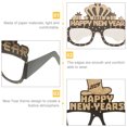 thumbnail image 4 of 12pcs Happy New Year Paper Eyeglasses 2023 Eyeglasses Photo Props for Celebration, 4 of 9