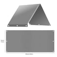 thumbnail image 2 of Set Replacement Tarp 52x90 Inches 210D Cloth Rainproof Sunproof UV Resistant Easy Installation for Outdoor Playset All Seasons, 2 of 4
