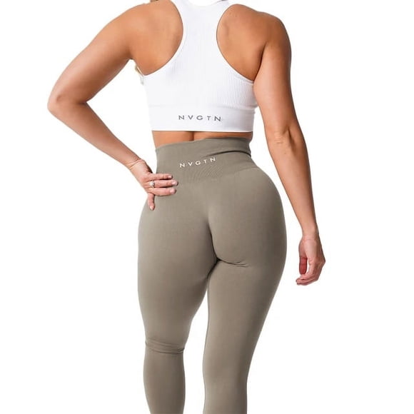 NVGTN Solid Seamless Leggings Women Soft Workout Tights Fitness Outfits Yoga Pants Gym Wear Spandex Leggings