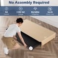 thumbnail image 3 of Goplus Tapis Roulant sous le Bureau 2,5 Hp pour la Maison et le Bureau Télécommande Écran LED Blanc, 3 of 10