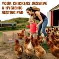 thumbnail image 4 of Sealegend Tapis de Nidification pour Poules Lavable et Réutilisable, Lot de 8, 4 of 8