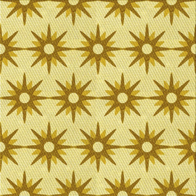 Ahgly Company Tapis d'Intérieur Lavable en Machine Carré Transitionnel Caramel Brun, 8 Pieds Carré