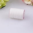 thumbnail image 2 of yuksok 1x Round Waxed Thread Cord Leather Sewing Hand Stitching Jewelry Craft White, 2 of 9