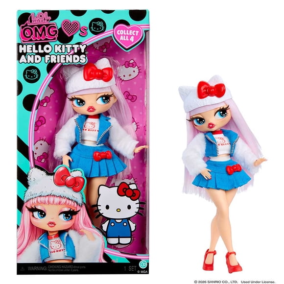 LOL Surprise! OMG Loves Hello Kitty® and Friends – Hello Kitty® – Great Gift for Fans, Collectors, and Fashionistas