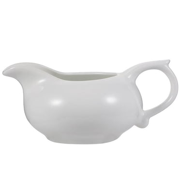 CNKOO Sauce Container Sauce Boat Ceramic Milk Sauce Cup Ceramic Gravy Boat Gravy Container