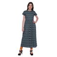 thumbnail image 1 of Moomaya Kurta à Manches Courtes Tunique d'Été Imprimée Kurtis à Fente avant pour Femmes, 1 of 5