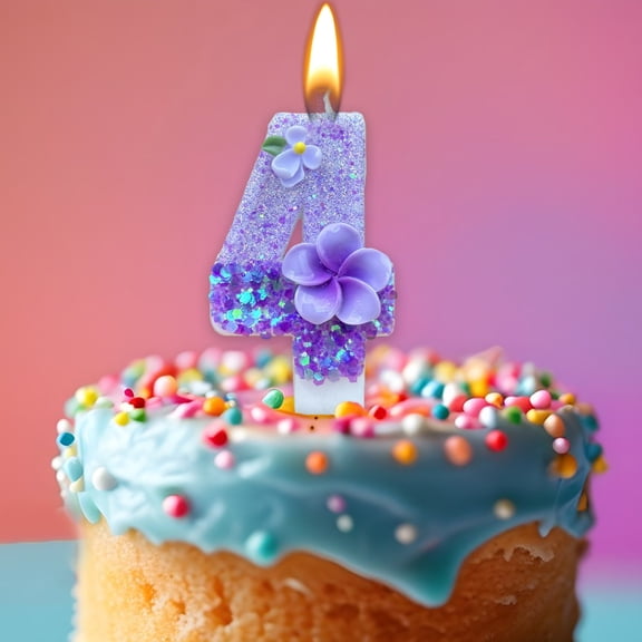 Uscallm Roman Numeral Bougies d'Anniversaire en Cire Bougies Chiffres pour Décoration de Gâteau d'Anniversaire Fournitures de Fête Anniversaire Celebration