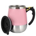 thumbnail image 1 of Water Cup Milk Coffee Stirring Mug, Stainless Steel Electric USB Charging Self Mixing 400ML Capacity, 1 of 8