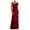 Wine, variant on Pisexur Women's Wedding Guest Dresses V-Neck Dress for Women 2023 Wedding Guest Hi-Lo Floral Lace Prom Cocktail Party Formal Bridesmaid Dress