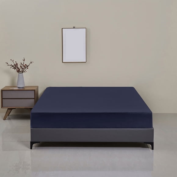 Waterproof Mattress Cover Twin-XL Size, Breathable Protector with TPU Layer, Machine Washable and Quick Drying for Spill Protection and Comfort
