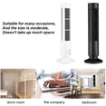 thumbnail image 1 of USB Standing Tower Fans Bladeless Floor Air Conditioner Fan; Adjustable Humidifier Energy-Saving Slim Design Conditioning Ventilator Fan Black, 1 of 7