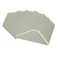 thumbnail image 1 of Unique Bargains Enveloppes d'Invitation à Rabat, Argent, Lot de 10, 1 of 5