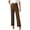 Coffee, variant on biudgviw Dress Pants for Women Straight Leg Work Office Pants High Waisted Elegant Business Pants with Pockets Formal Slacks Bottoms(Black,Medium)