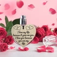 thumbnail image 3 of Dvkptbk Heart-Shaped Label Wooden Commemorative Wooden Sign Pendant Home Decor, 3 of 5