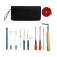 thumbnail image 2 of 16Pcs Professionnel Piano Tuning Kits avec Sac Maintenir Ensemble Levier Outils Pratiques, 2 of 9