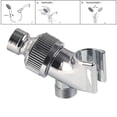 thumbnail image 3 of Agiferg Universal Shower Head Holder Arm Mounted Adjustable Screwed On Bracket Bathroom, 3 of 5