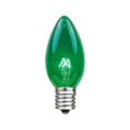 thumbnail image 2 of Novelty Lights 100' C9 Green Incandescent Christmas String Light Set, 2 of 6