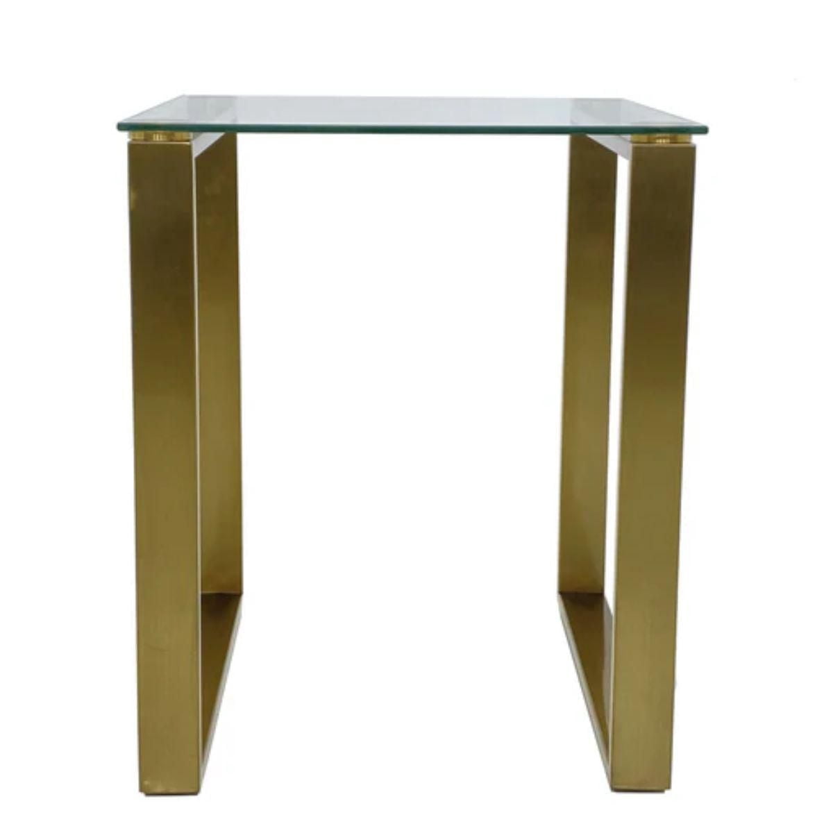 Gen Side Table in Gold Color