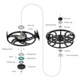 thumbnail image 3 of LEO High-Performance CNC Machined Fly Fishing Reel AP75(3/4) with Lightweight Aluminum Alloy Body and Dual Hand Retrieve, 3 of 6