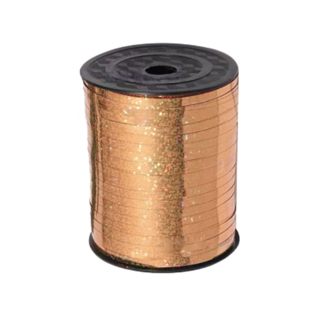 Youkk Plastic Ribbon Sparkling And multifunctional For Wedding And Party Decorations Sturdy Golden Curled Ribbon Champagne Gold 1Set