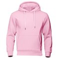 thumbnail image 2 of Mens Camo Hoodie Long Sleeve Drawstring Fleece Lined Solid Color Pullover Sweatshirts, 2 of 6