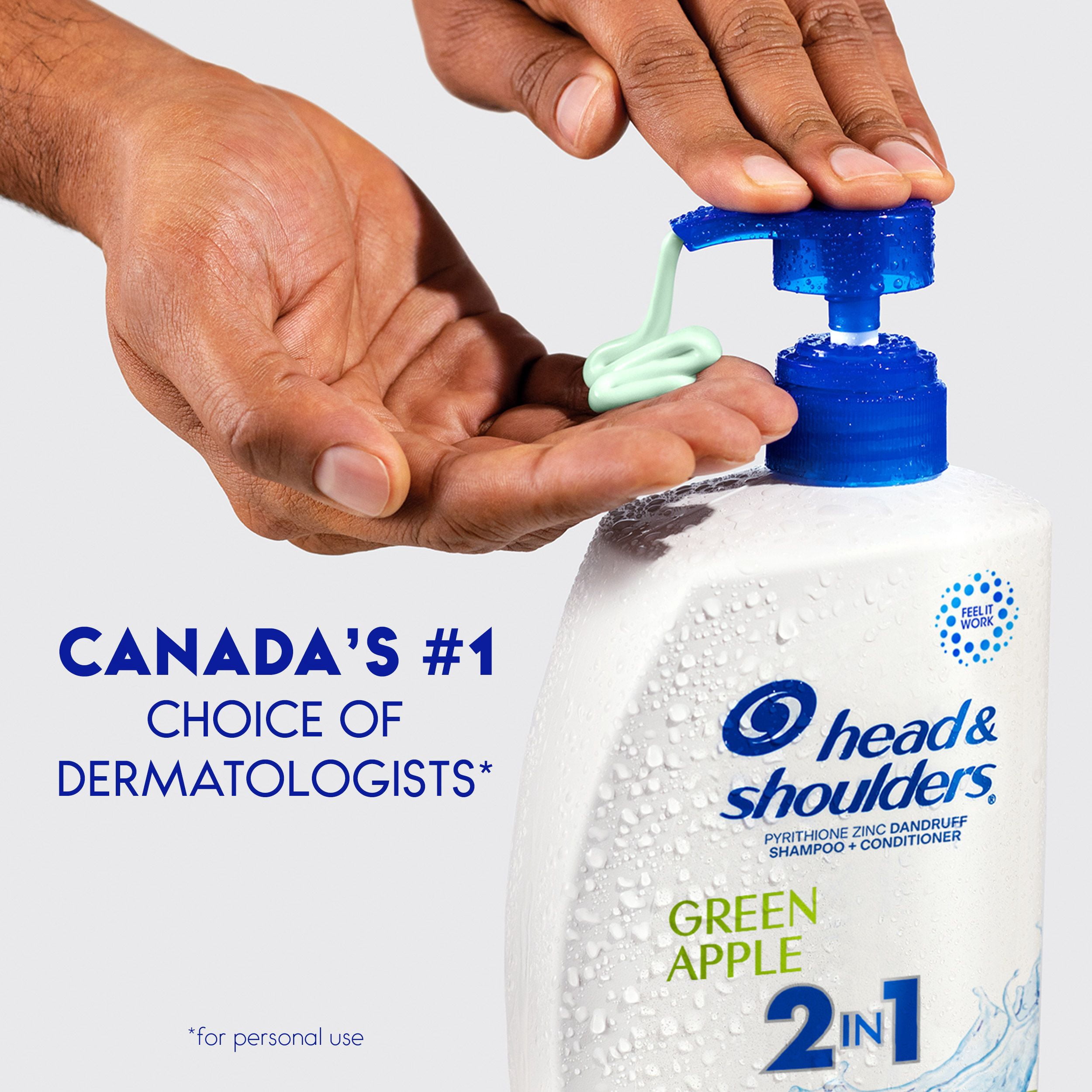 Head & Shoulders Pomme Verte 2-en-1 Shampooing + Revitalisant