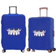 thumbnail image 1 of Luggage Cover Travel Suitcase Protective Cover for Trunk Case 18 '' -28 '' Foldable Light Elastic Suitcase Cover Bride Pattern 1Bride005 L, 1 of 6