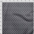 thumbnail image 3 of oneOone Silk Tabby Fabric Leaves & Floral Block Printed Craft Fabric BTY 42 Inch Wide, 3 of 4
